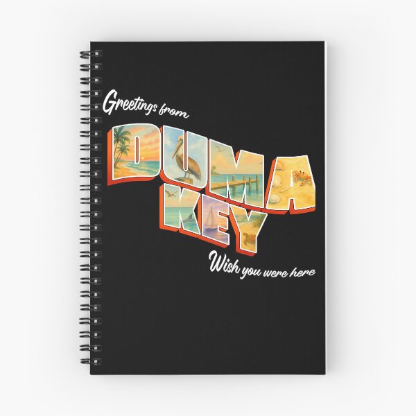 Item preview, Greetings From Duma Key Florida Watercolor Postcard Design designed and sold by HASSAN CAHCAH.