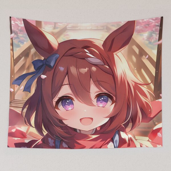 Item preview, Super Creek Uma Musume Pretty Derby Chibi Sakura Lantern Night designed and sold by TanglenRabbit.