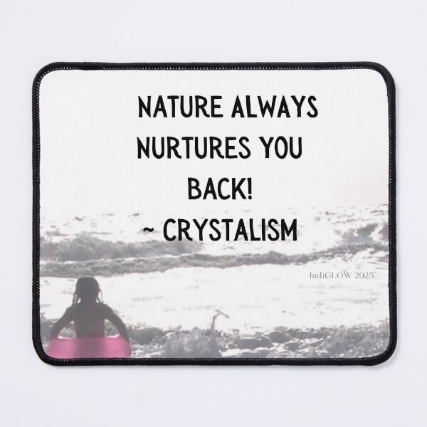 Item preview, Nature Always Nurtures You Back – Beach Positivity Photo designed and sold by IndiGLOW4Me.