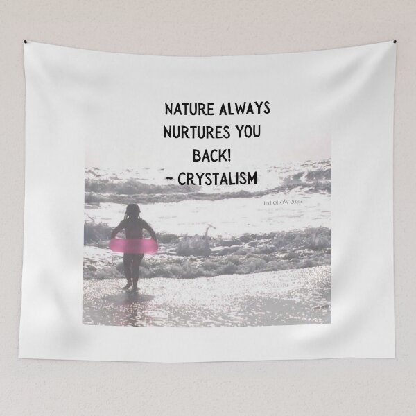 Item preview, Nature Always Nurtures You Back – Beach Positivity Photo designed and sold by IndiGLOW4Me.