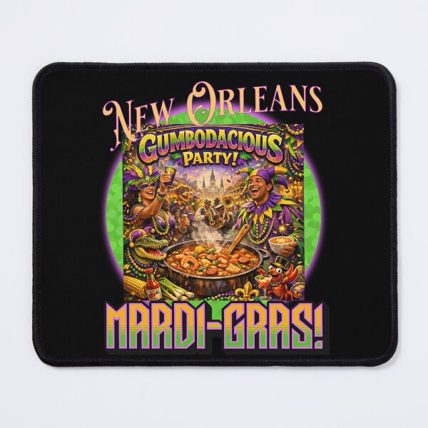 Item preview, GUMBODACIOUS - MARDI GRAS designed and sold by BabaSoti.