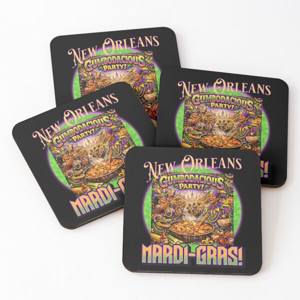 Item preview, GUMBODACIOUS - MARDI GRAS designed and sold by BabaSoti.