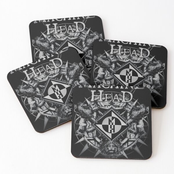 Item preview, A Symbol Of Aggression The Machine Head Band Logo designed and sold by ThibaultTanguy.
