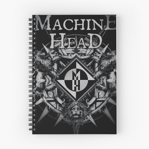Item preview, A Symbol Of Aggression The Machine Head Band Logo designed and sold by ThibaultTanguy.