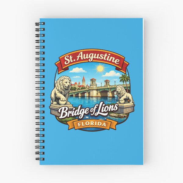 Item preview, St. Augustine, Bridge of Lions, Florida designed and sold by Myra365Art.