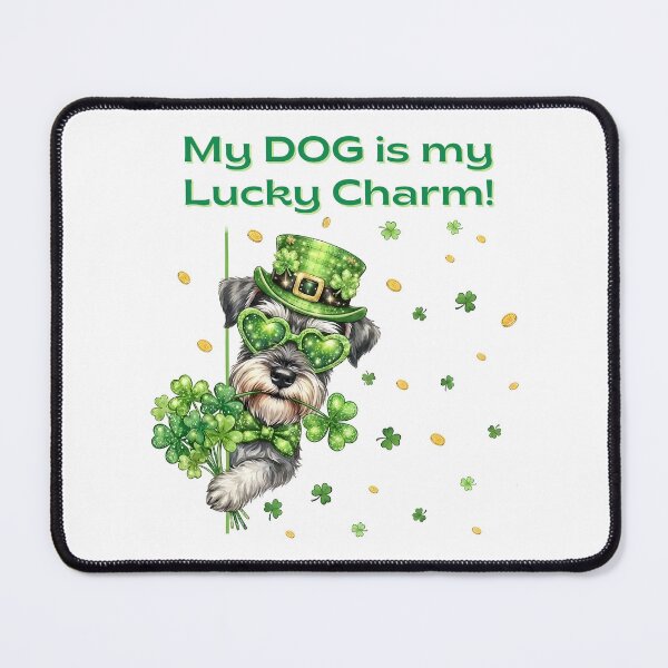 Item preview, My Dog is my Lucky Charm-Scottish Terrier St. Patrick's Day designed and sold by teesbymcab.