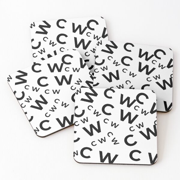 Item preview, CalmWear Brand Pattern - Minimalist Logo Design - CW Monogram Apparel designed and sold by CalmWearCo.
