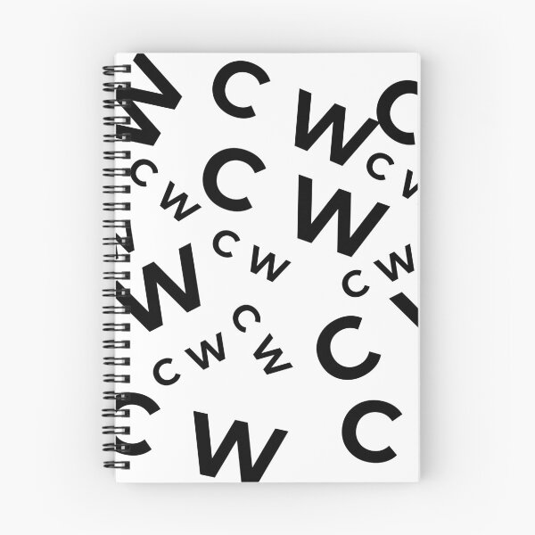 Item preview, CalmWear Brand Pattern - Minimalist Logo Design - CW Monogram Apparel designed and sold by CalmWearCo.