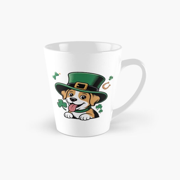 Item preview, St Patrick’s Day Dog Lover Shamrock designed and sold by QuiteOrbit.