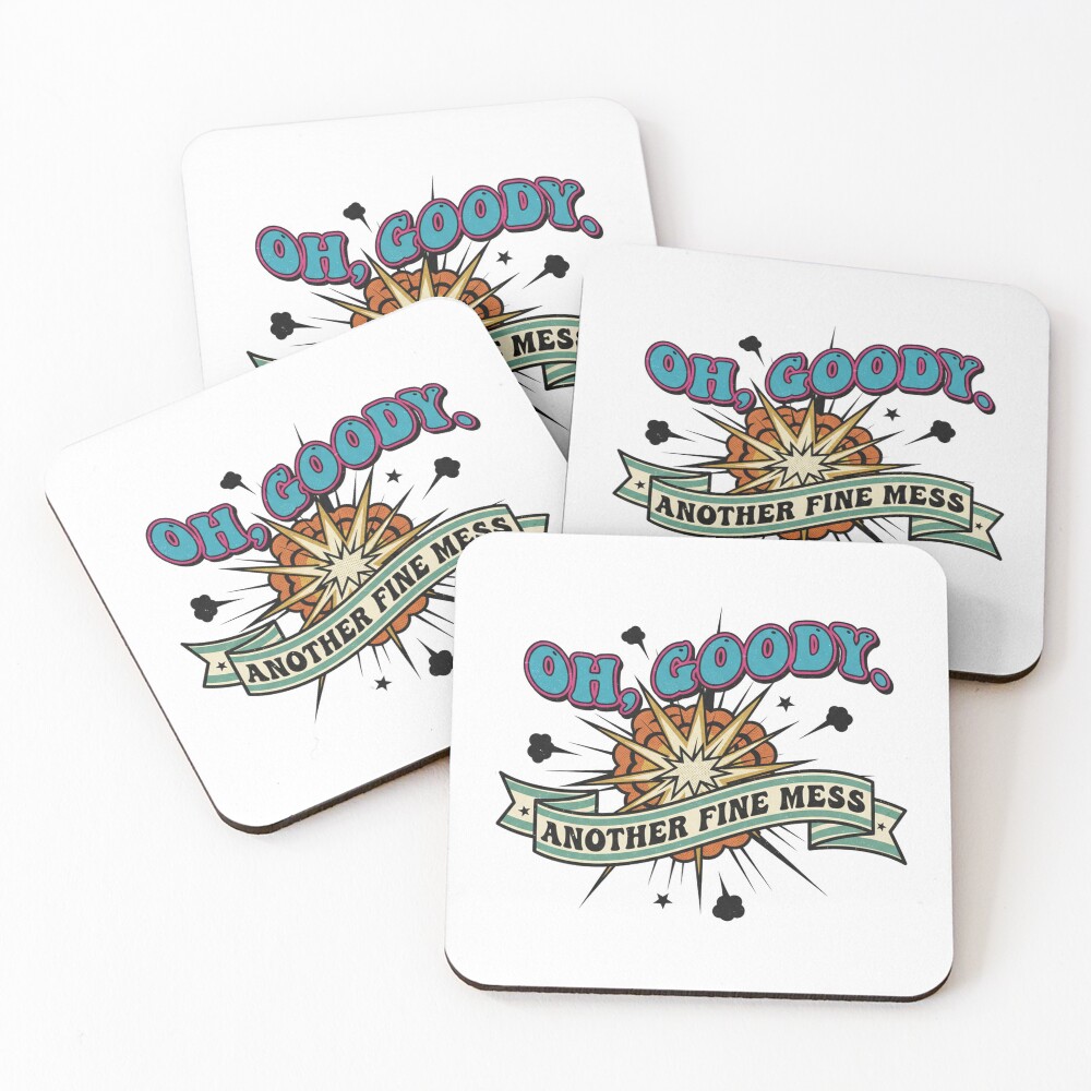 Item preview, Coasters (Set of 4) designed and sold by LessSugar.
