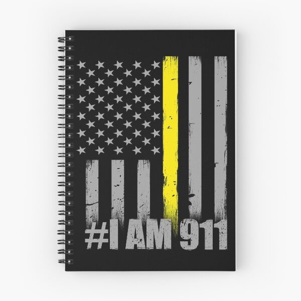Item preview, 911 Dispatcher Thin Gold Line Flag I Am 911 designed and sold by bluelinegear.