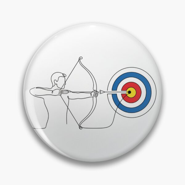 Item preview, archery man designed and sold by Lexie-Beau.