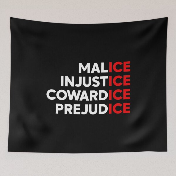 Item preview, Subtle Anti ICE - Words That End in ICE designed and sold by PixVib.