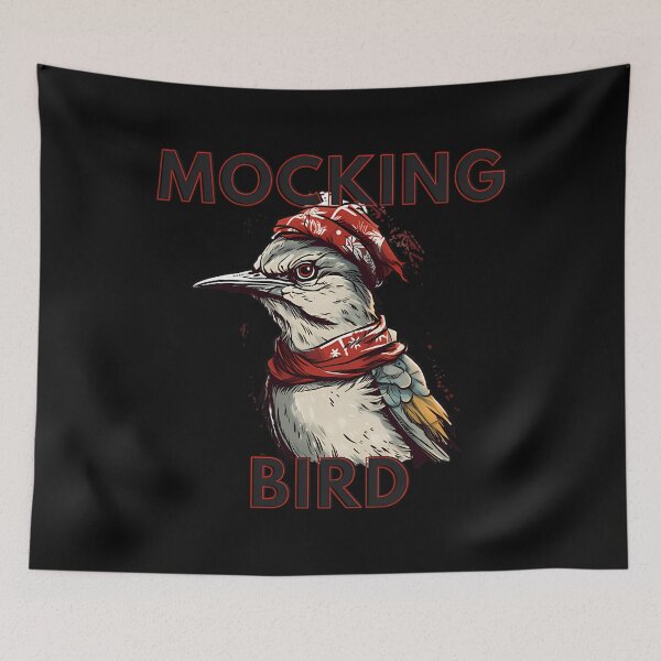 Item preview,  Mockingbird Illustration  designed and sold by Caseykym.