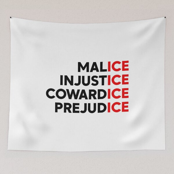 Item preview, Words That End in ICE - Subtle Anti ICE | ICE Out designed and sold by PixVib.