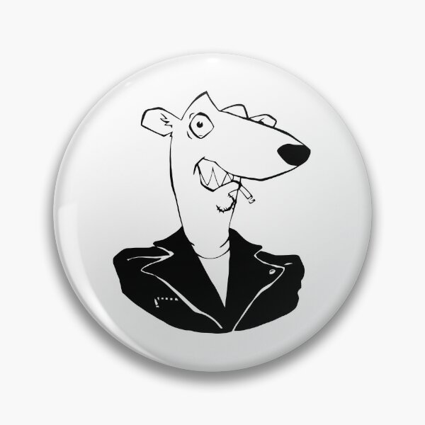 Item preview, Punk Weasel Illustration designed and sold by yafie.