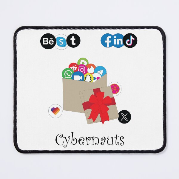 Item preview, Best find, package of social media symbols, cybernauts. designed and sold by Lennylindesigns.
