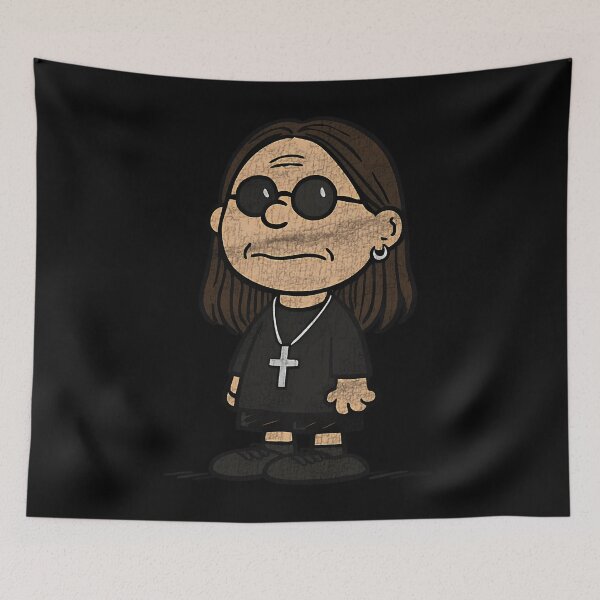Item preview,  Ozzys Osbournes And Charlies Browns Inspired Charles Schulzs designed and sold by Supernaturalts.