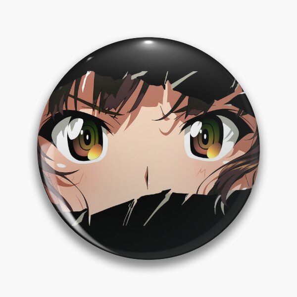 Item preview, Saori Takebe Girls Panzer Green Eyes Peek Playful Anime Girl designed and sold by PMartistStudio.