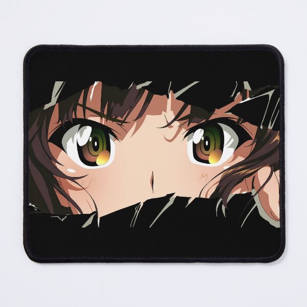 Item preview, Saori Takebe Girls Panzer Green Eyes Peek Playful Anime Girl designed and sold by PMartistStudio.