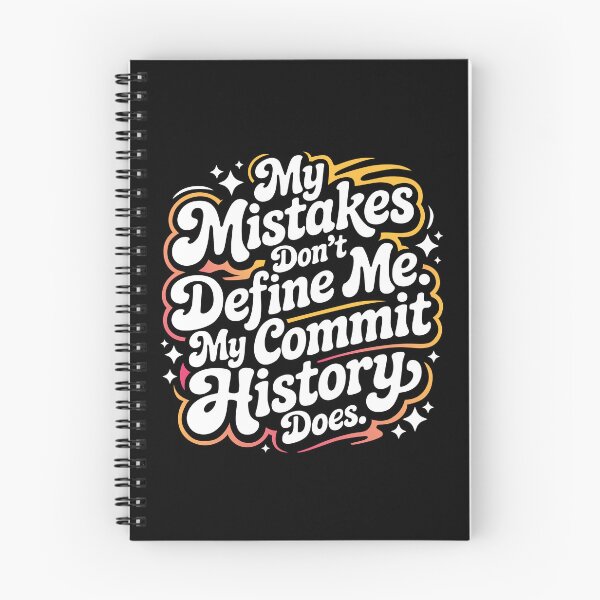 Item preview, Geek humor: My mistakes don’t define me. My commit history does designed and sold by Dizartico.