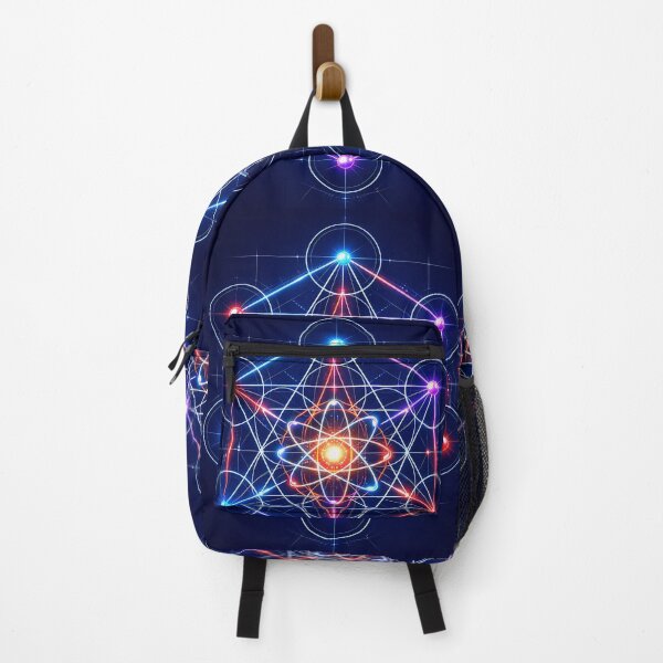 Item preview, Metatron's Cube Atom Art - Sacred Geometry Science Decor designed and sold by LuxeBuzz.