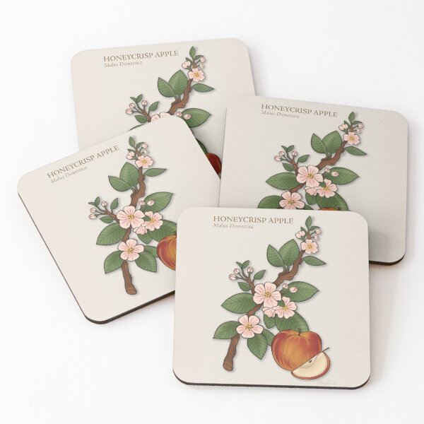 Item preview, Apple Botanical Print designed and sold by AaaliceDesigns.