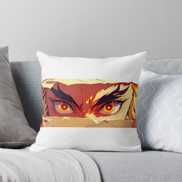 Item preview, Kyojuro Rengoku Demon Slayer Fiery Eyes Peeker designed and sold by PMartistStudio.