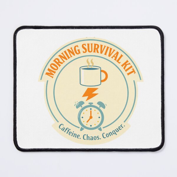 Item preview, Morning Survival Kit Caffeine Chaos Conquer designed and sold by B-All-Creations.
