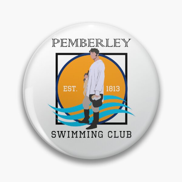 Item preview, Pemberleyy Swimming Club Est. 1813 - Pridee and Prejudicee BLACK Classic  designed and sold by munierlicious.
