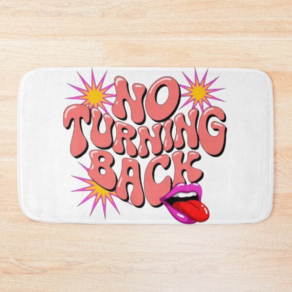 Item preview, No Turning Back – Retro Pop Statement Graphic designed and sold by NewUSShop.