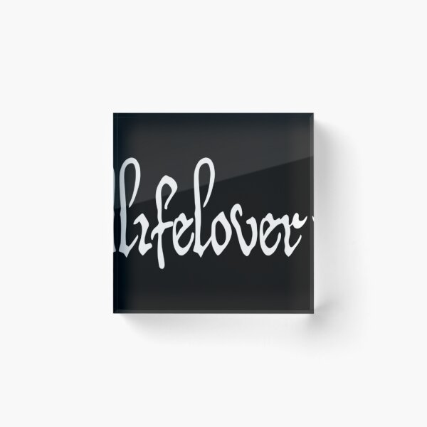 Item preview, Lifelover White Solid Logo designed and sold by MarieMorin1.