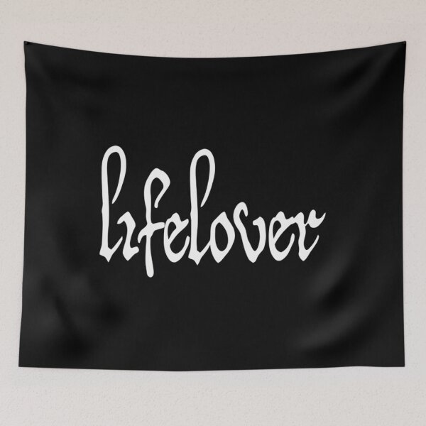 Item preview, Lifelover White Solid Logo designed and sold by MarieMorin1.