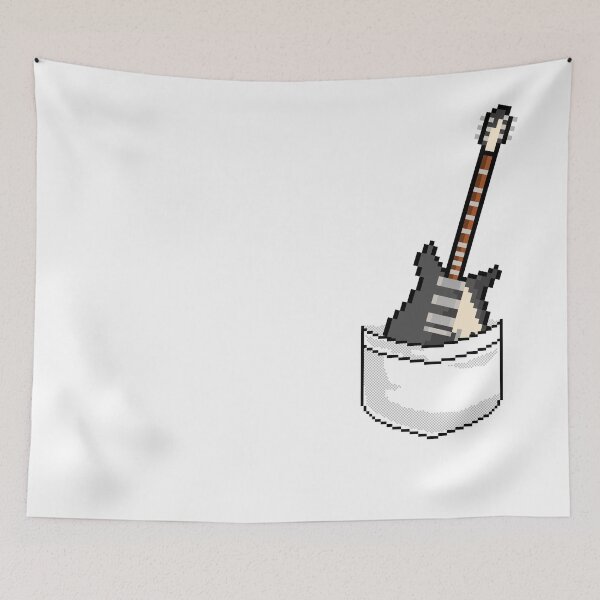 Item preview, Pixel Pocket Guitar (Capri) designed and sold by gkillerb.
