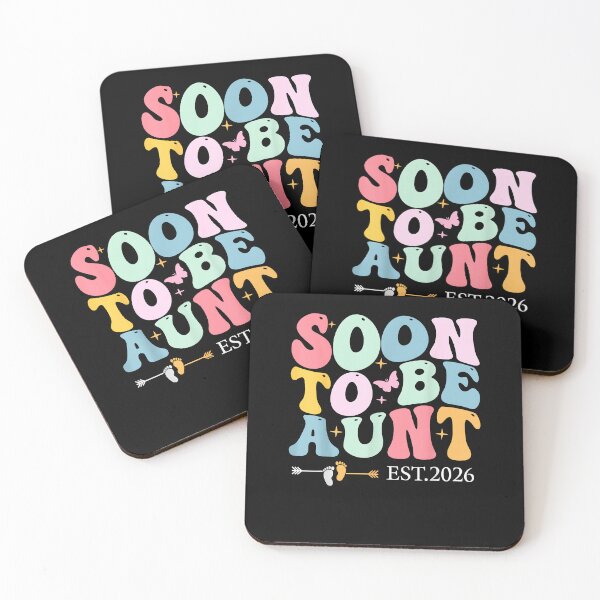 Item preview, Funny Aunt 2026 Promoted to Auntie Soon to Be Aunt Est 2026 designed and sold by Goleon12.