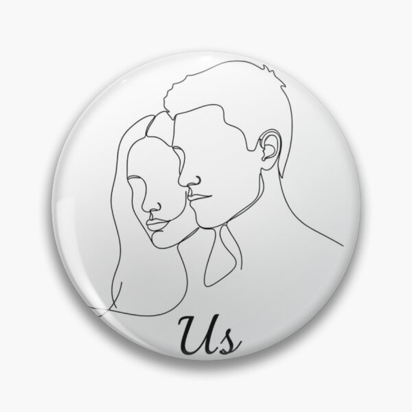 Item preview, Minimalist Us– Romantic Aesthetic Couple Design designed and sold by Studioyasmin.