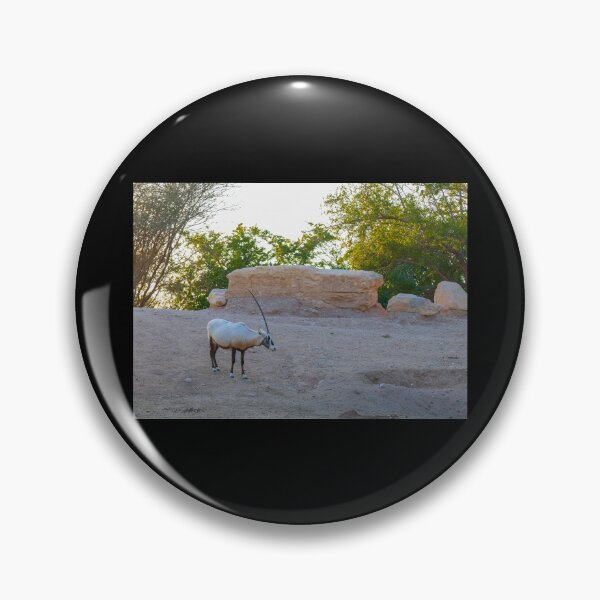 Item preview, Majestic Arabian Oryx - Desert Wildlife Heritage Photography designed and sold by AbulailArt.