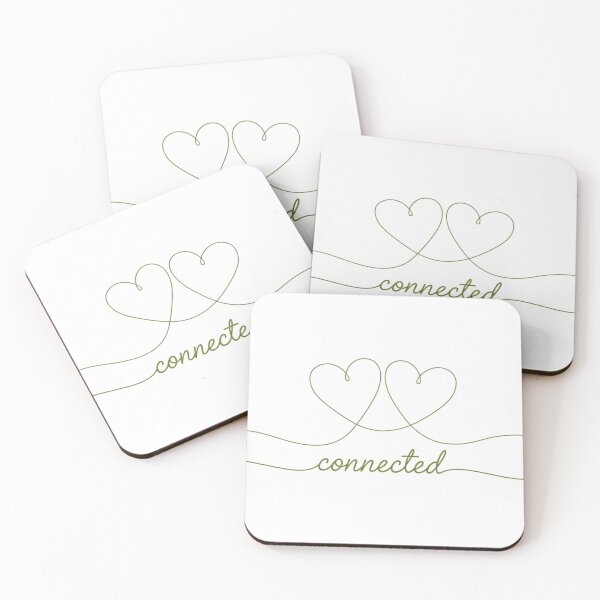 Item preview, Minimalist  Connected– Romantic Aesthetic Couple Design designed and sold by Studioyasmin.