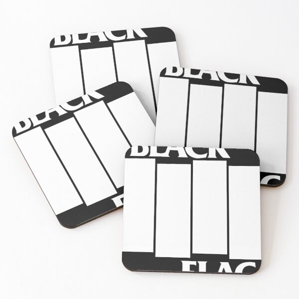 Item preview, Black Flag Classic Four Bars Punk Shirt designed and sold by ThibaultTanguy.
