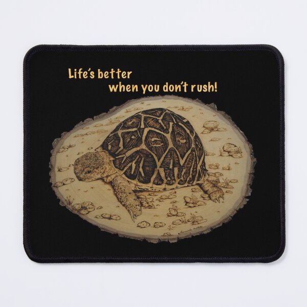 Item preview, Life’s better when you don’t rush! designed and sold by MysticStillArt.