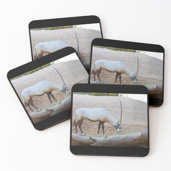 Item preview, Majestic Arabian Oryx Profile - Desert Wildlife & Heritage Portrait designed and sold by AbulailArt.