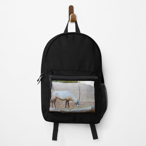 Item preview, Majestic Arabian Oryx Profile - Desert Wildlife & Heritage Portrait designed and sold by AbulailArt.