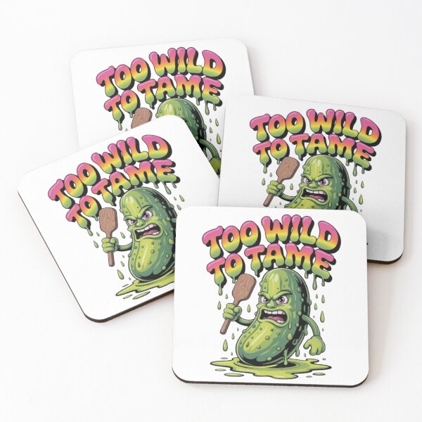 Item preview, Too Wild to Tame – Savage Pickle Pop Art designed and sold by NewUSShop.