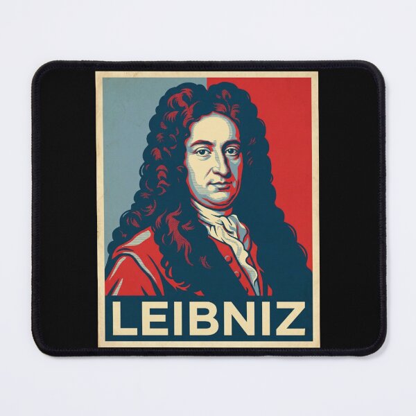 Item preview, Wilhelm Leibniz Hope Style Retro Poster Art designed and sold by Anya Byron.
