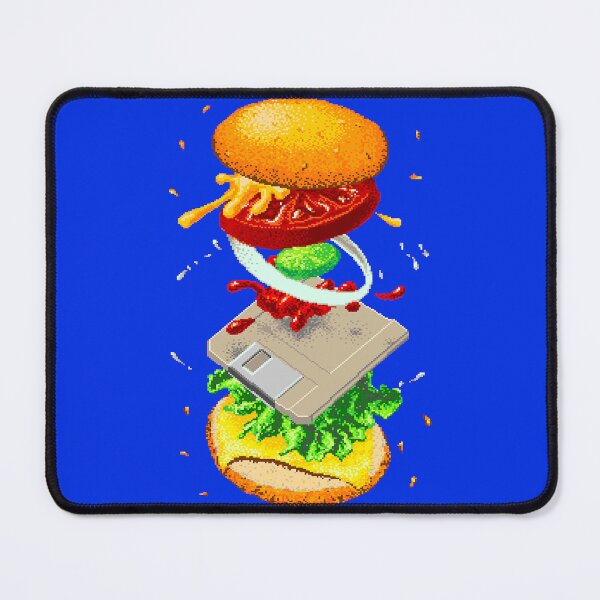 Item preview, Four-Byte Burger designed and sold by The Floppy Guy.