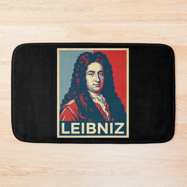 Item preview, Wilhelm Leibniz Hope Style Retro Poster Art designed and sold by Anya Byron.