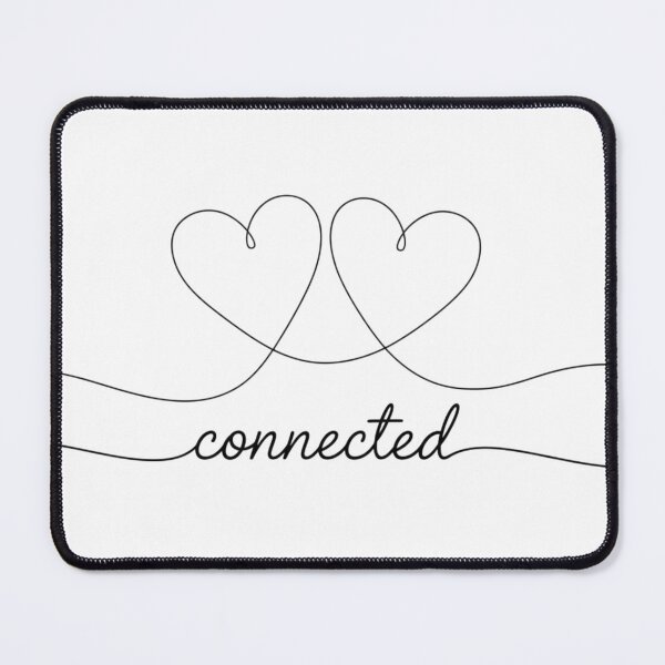 Item preview, Minimalist Connected– Romantic Aesthetic Couple Design designed and sold by Studioyasmin.