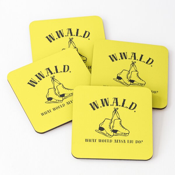 Item preview, What Would Alysa Liu Do? On Yellow designed and sold by AnimaliaStar.