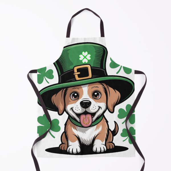 Item preview, Lucky Clover Dog St Patrick’s Day designed and sold by QuiteOrbit.