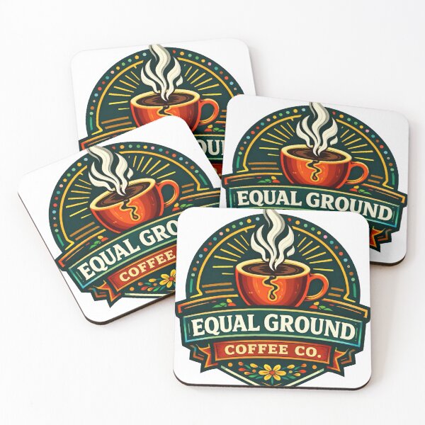 Item preview, Equal Ground Coffee Co. designed and sold by GingerLFranklin.
